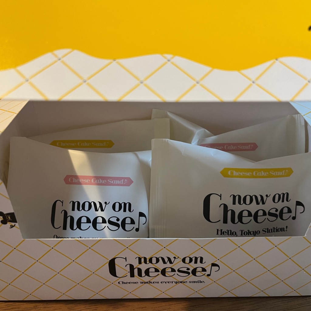 cinquantaの備忘録さんが投稿した丸の内スイーツのお店Now on Cheese Hello Tokyo Station!/ナウ オン チーズ ハロー トウキョウ ステーションの写真