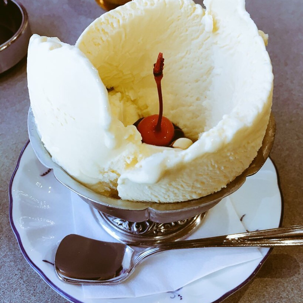 ユーザーが投稿したアイスクリームの写真 - 実際訪問したユーザーが直接撮影して投稿した上野喫茶店ギャランの写真