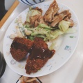 日替わり定食 - 実際訪問したユーザーが直接撮影して投稿した西条町田口定食屋キッチンママの写真のメニュー情報