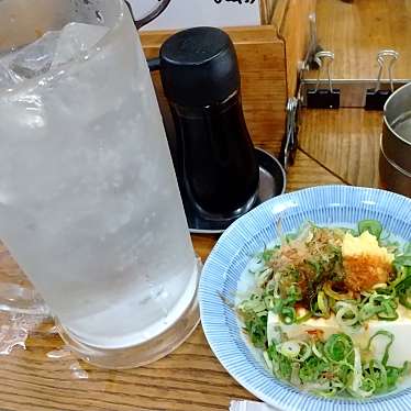 実際訪問したユーザーが直接撮影して投稿した西ノ京東中合町立ち飲み / 角打ち三日月の写真