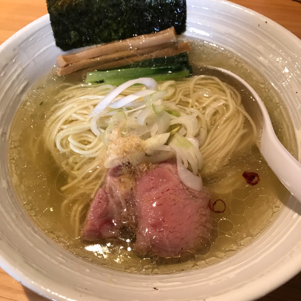 ユーザーが投稿した塩ラーメンの写真 - 実際訪問したユーザーが直接撮影して投稿した西久保ラーメン専門店麺屋 さくら井の写真