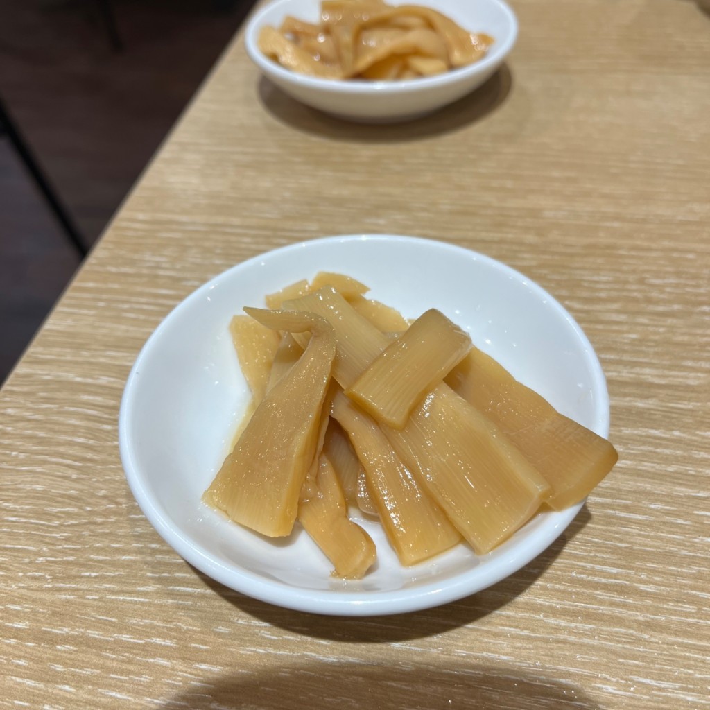ユーザーが投稿したおつまみメンマの写真 - 実際訪問したユーザーが直接撮影して投稿した六ツ川中華料理れんげ食堂 Toshu 弘明寺店の写真