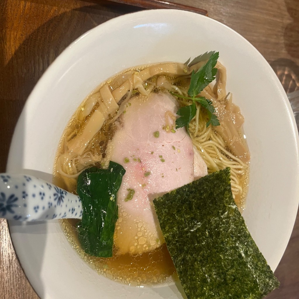 ユーザーが投稿した山椒白醤油の写真 - 実際訪問したユーザーが直接撮影して投稿した東中野ラーメン専門店メンドコロKinariの写真