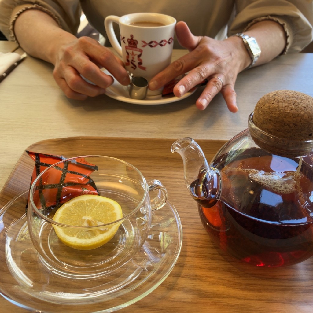 ユーザーが投稿したティーの写真 - 実際訪問したユーザーが直接撮影して投稿した高須町喫茶店さかい珈琲 武庫川店の写真