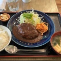 バーグ定食 - 実際訪問したユーザーが直接撮影して投稿した北沢定食屋食堂 土土土の写真のメニュー情報