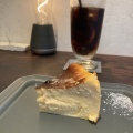 バスクチーズケーキ - 実際訪問したユーザーが直接撮影して投稿した中原通カフェcafe beret noirの写真のメニュー情報