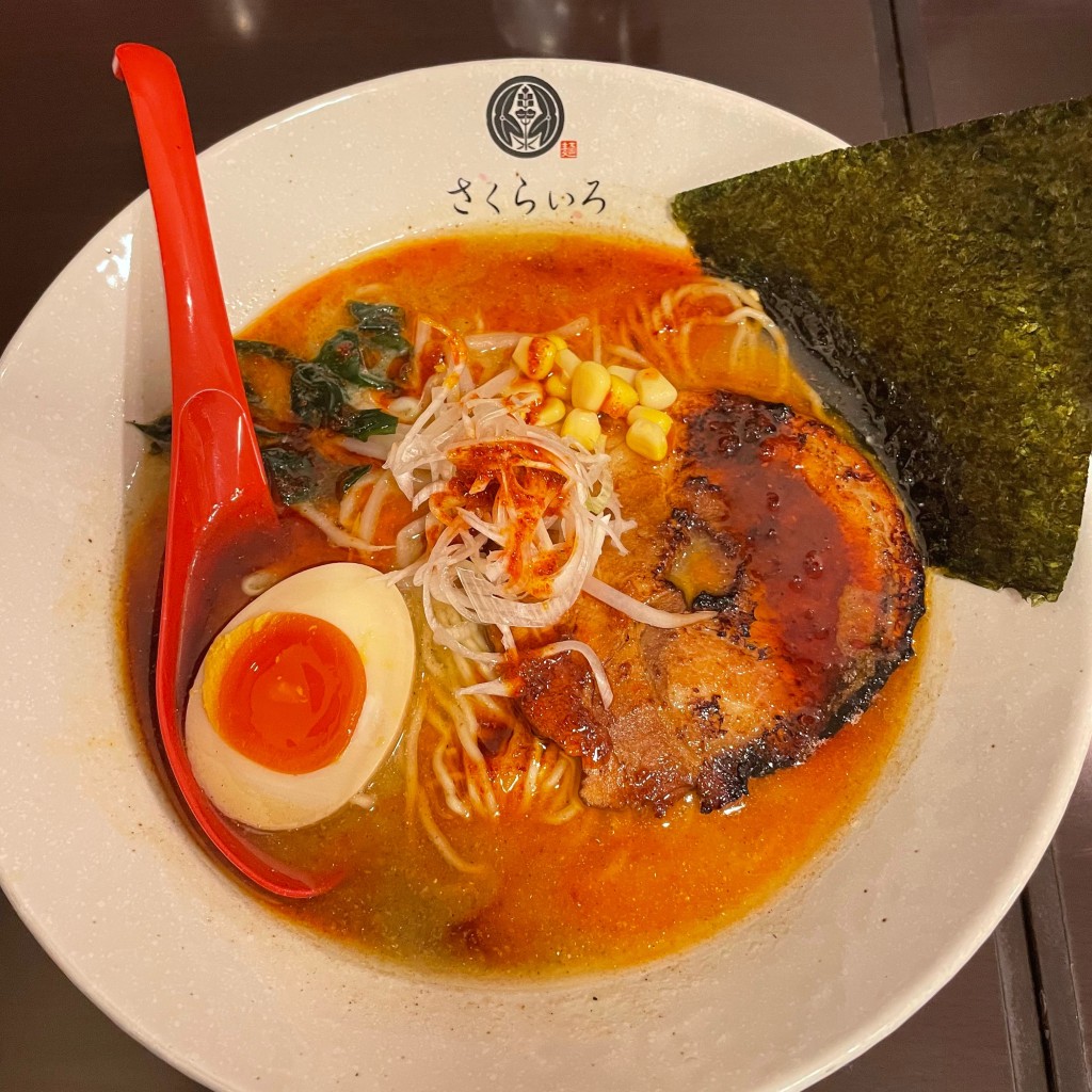 ユーザーが投稿した辛み味噌ラーメンの写真 - 実際訪問したユーザーが直接撮影して投稿した野村洋食コ・ビアンの写真