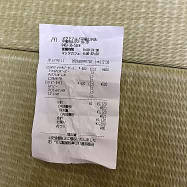 マクドナルド 平塚山下店のundefinedに実際訪問訪問したユーザーunknownさんが新しく投稿した新着口コミの写真