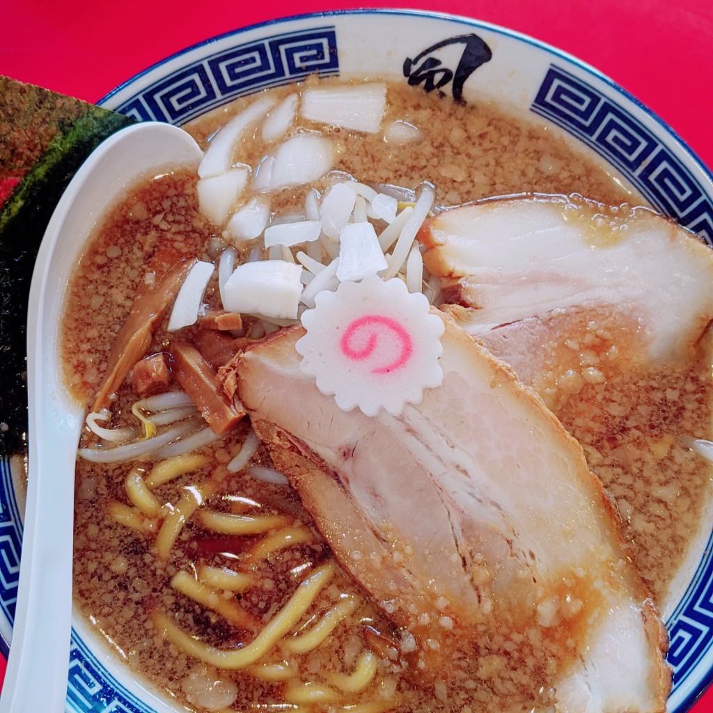 ユーザーが投稿した背脂醤油ラーメンの写真 - 実際訪問したユーザーが直接撮影して投稿した小山ラーメン専門店風は南からの写真