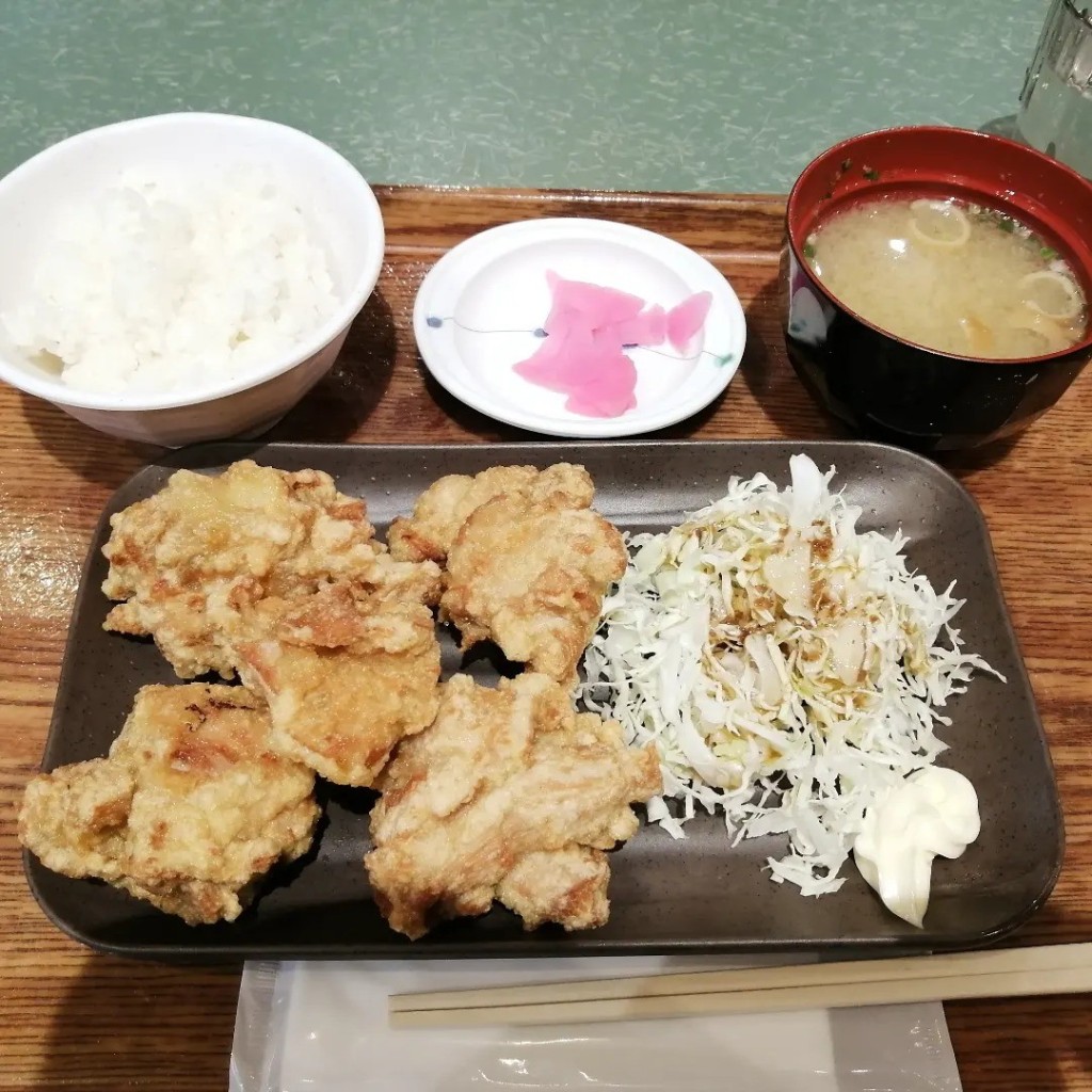 ユーザーが投稿した特製ザンギ定食の写真 - 実際訪問したユーザーが直接撮影して投稿した柏台南和食 / 日本料理戲 zareruの写真