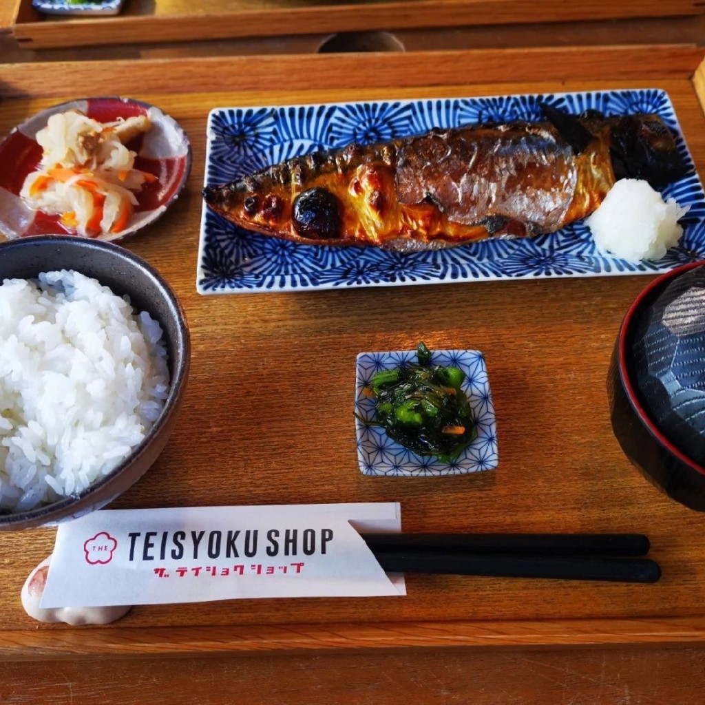 ユーザーが投稿した鯖の文化干し石窯焼き定食の写真 - 実際訪問したユーザーが直接撮影して投稿した神宮前定食屋ザ テイショク ショップの写真