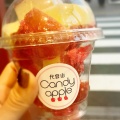 カットプレーン - 実際訪問したユーザーが直接撮影して投稿した浅草スイーツ代官山Candy apple 浅草店の写真のメニュー情報