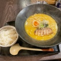 カレーら〜麺 - 実際訪問したユーザーが直接撮影して投稿した中之町(新京極通)つけ麺専門店なんだっ亭の写真のメニュー情報