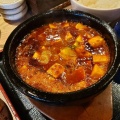 麻婆豆腐 - 実際訪問したユーザーが直接撮影して投稿した大林町ラーメン専門店めん処 つるぎの写真のメニュー情報
