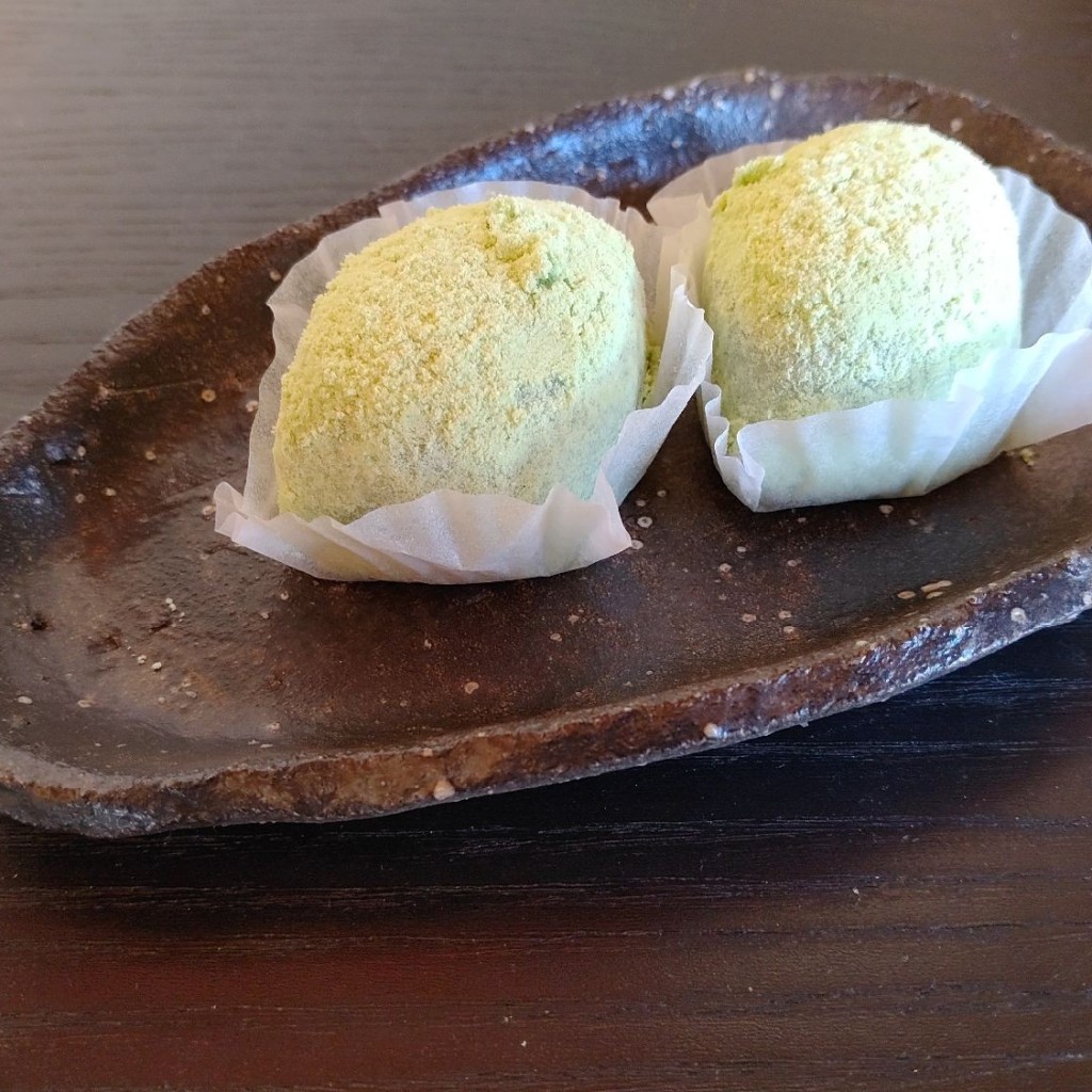 ユーザーが投稿したうぐいす餅の写真 - 実際訪問したユーザーが直接撮影して投稿した高畠和菓子錦屋高畠店の写真