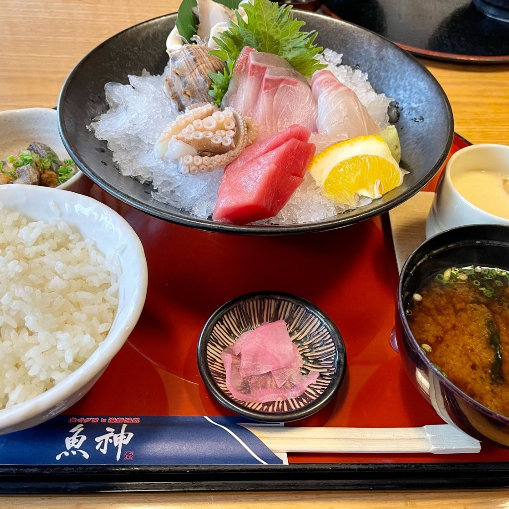 ユーザーが投稿した刺しの写真 - 実際訪問したユーザーが直接撮影して投稿した春日町魚介 / 海鮮料理魚神の写真