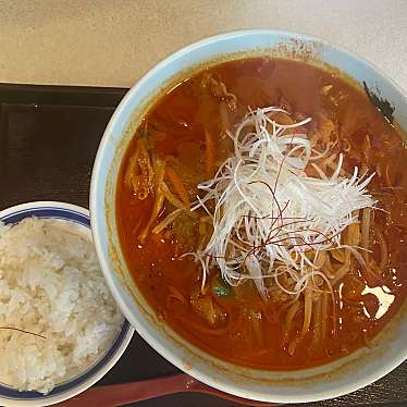 実際訪問したユーザーが直接撮影して投稿した繋ラーメン / つけ麺辛さ一本道 路山 本店の写真