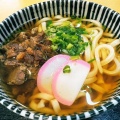 肉うどん - 実際訪問したユーザーが直接撮影して投稿した西心斎橋その他飲食店グランドサウナ 心斎橋の写真のメニュー情報