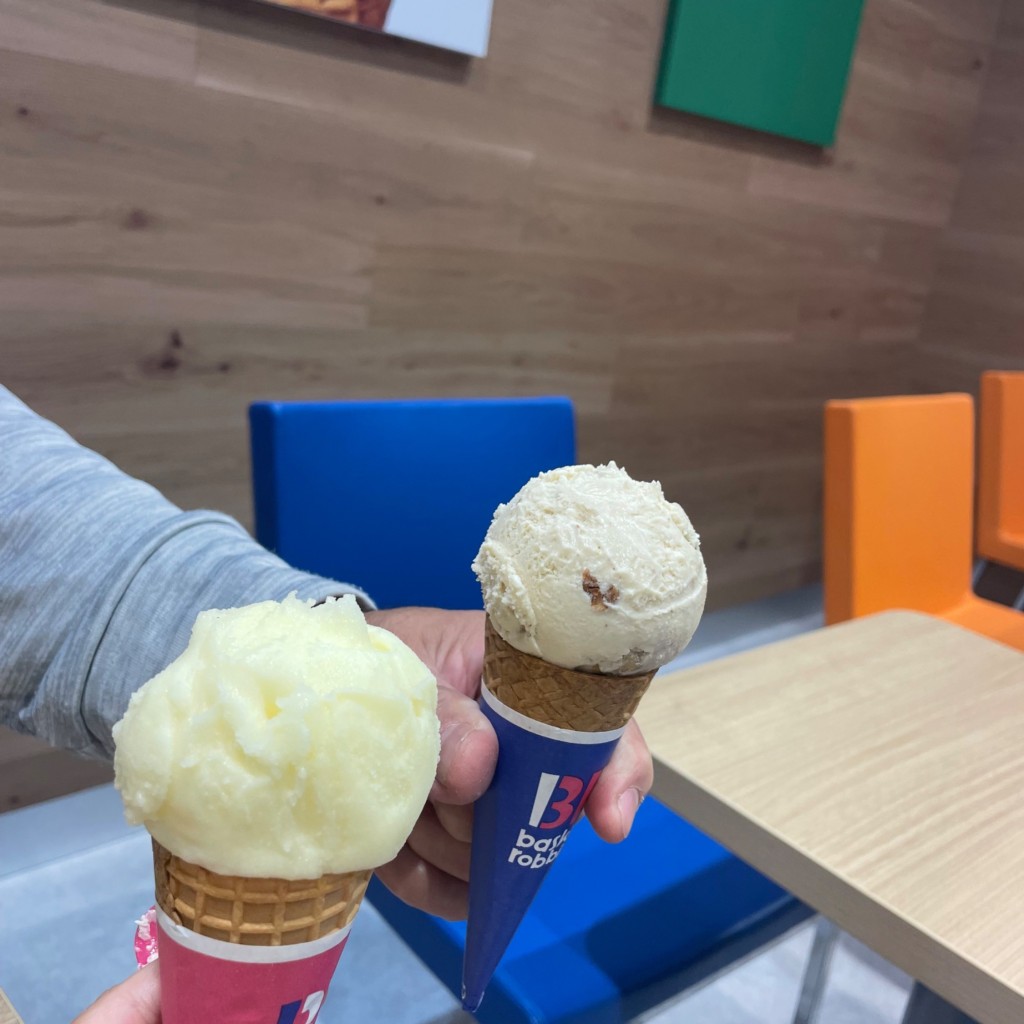 ユーザーが投稿したスモールコーンの写真 - 実際訪問したユーザーが直接撮影して投稿した泊小柳町アイスクリームサーティワンアイスクリーム イオンタウン四日市泊店の写真