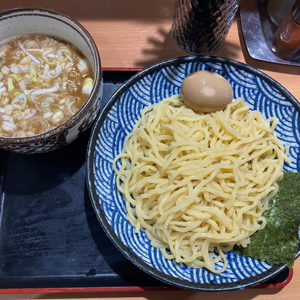 ユーザーが投稿したつけ麺 味玉の写真 - 実際訪問したユーザーが直接撮影して投稿した松戸町ラーメン / つけ麺麺や 虎ノ道の写真