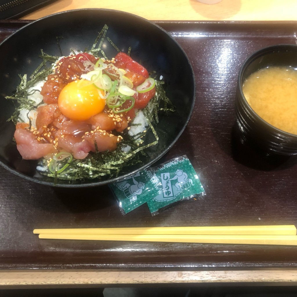 ユーザーが投稿した賄い丼の写真 - 実際訪問したユーザーが直接撮影して投稿した石脇上うどん焼津丸 日本坂パーキングエリア下りの写真