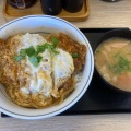 カツ丼(梅) - 実際訪問したユーザーが直接撮影して投稿した井瀬木とんかつかつや 北名古屋店の写真のメニュー情報