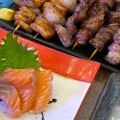サーモン刺し - 実際訪問したユーザーが直接撮影して投稿した歌舞伎町居酒屋北海道食祭の写真のメニュー情報