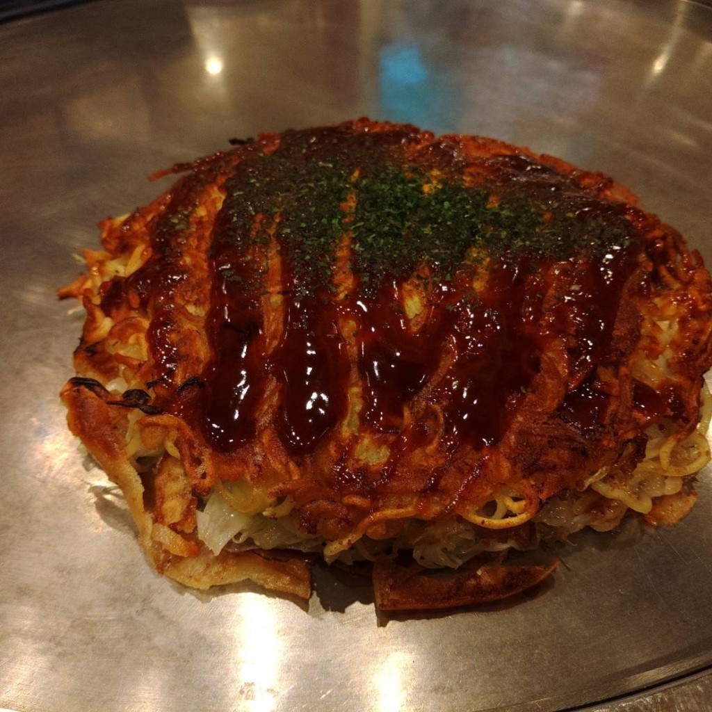 ユーザーが投稿した広島焼きの写真 - 実際訪問したユーザーが直接撮影して投稿した神田小川町お好み焼き広島県府中市アンテナショップ NEKIの写真