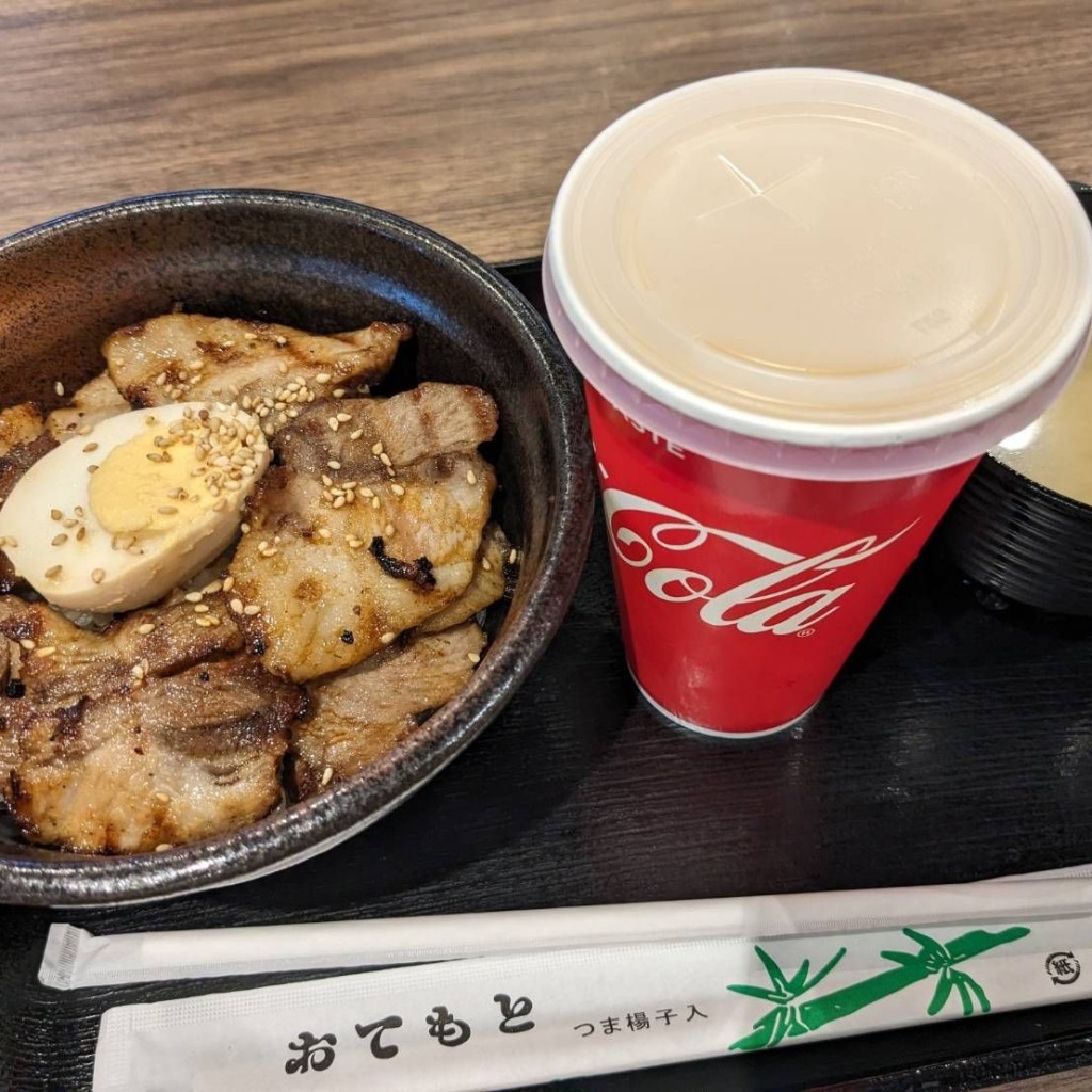 ユーザーが投稿した【従業員】 チャーシュ丼 並の写真 - 実際訪問したユーザーが直接撮影して投稿した利府丼ものマルハのカルビ丼 イオンモール新利府南館店の写真