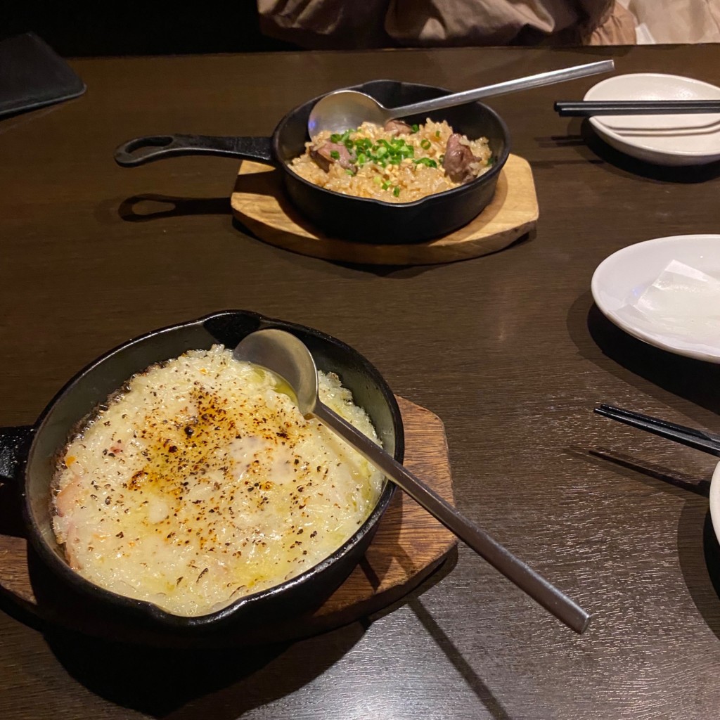 ユーザーが投稿したチーズのリゾットの写真 - 実際訪問したユーザーが直接撮影して投稿した新横浜居酒屋土間土間 新横浜店の写真