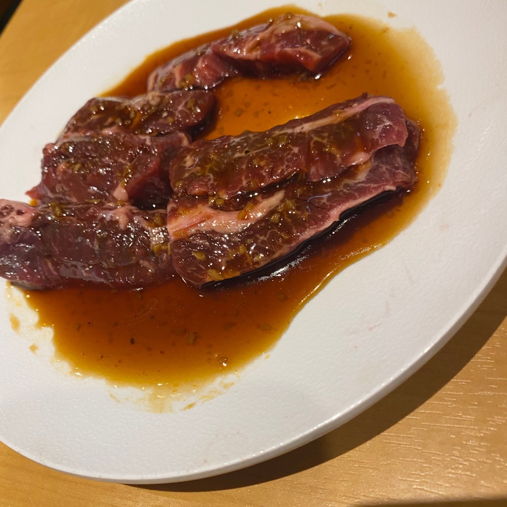 ユーザーが投稿したハラミの写真 - 実際訪問したユーザーが直接撮影して投稿した西多賀焼肉焼肉きんぐ 仙台西多賀店の写真