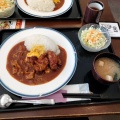 週替り定食 - 実際訪問したユーザーが直接撮影して投稿した西新宿居酒屋とん 新宿三井ビル店の写真のメニュー情報