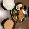 フライ定食 - 実際訪問したユーザーが直接撮影して投稿した北沢居酒屋魚と日本酒 uchiの写真のメニュー情報