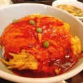 カニ玉丼 - 実際訪問したユーザーが直接撮影して投稿した亀戸中華料理北京飯店の写真のメニュー情報