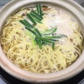 鍋焼きラーメン - 実際訪問したユーザーが直接撮影して投稿した栄町ラーメン / つけ麺まゆみの店の写真のメニュー情報