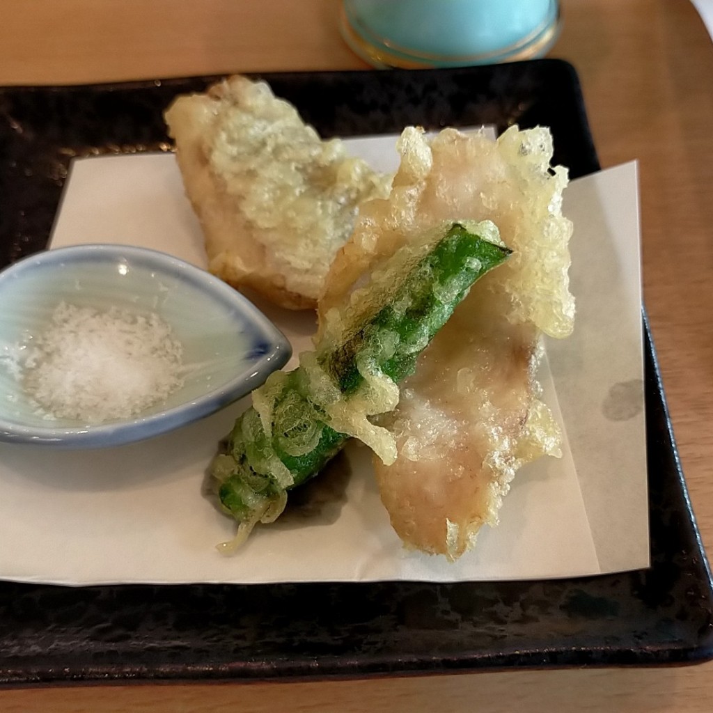 ユーザーが投稿したほうぼうの天ぷらの写真 - 実際訪問したユーザーが直接撮影して投稿した湊本町丼もの海鮮処 海門の写真