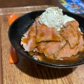 実際訪問したユーザーが直接撮影して投稿した西茶屋丼ものローストビーフ星 イオンモール名古屋茶屋店の写真