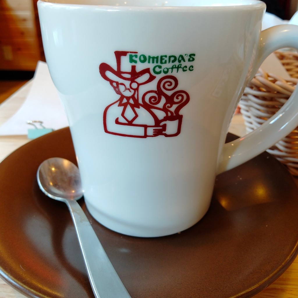 ユーザーが投稿したたっぷりミルクコーヒーの写真 - 実際訪問したユーザーが直接撮影して投稿した阿佐谷南喫茶店コメダ珈琲店 ビーンズ阿佐ヶ谷店の写真