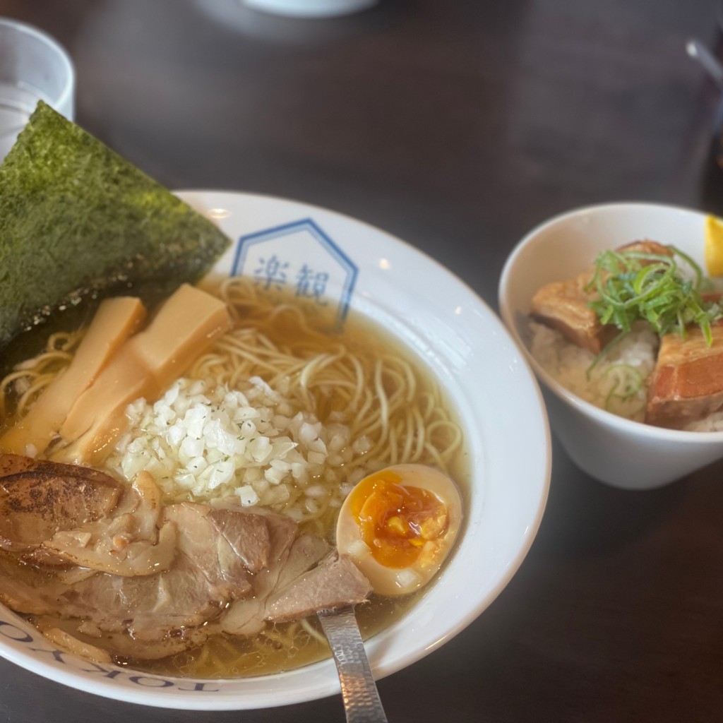 DaiKawaiさんが投稿した曙町ラーメン専門店のお店楽観 立川店/ラッカン タチカワテンの写真