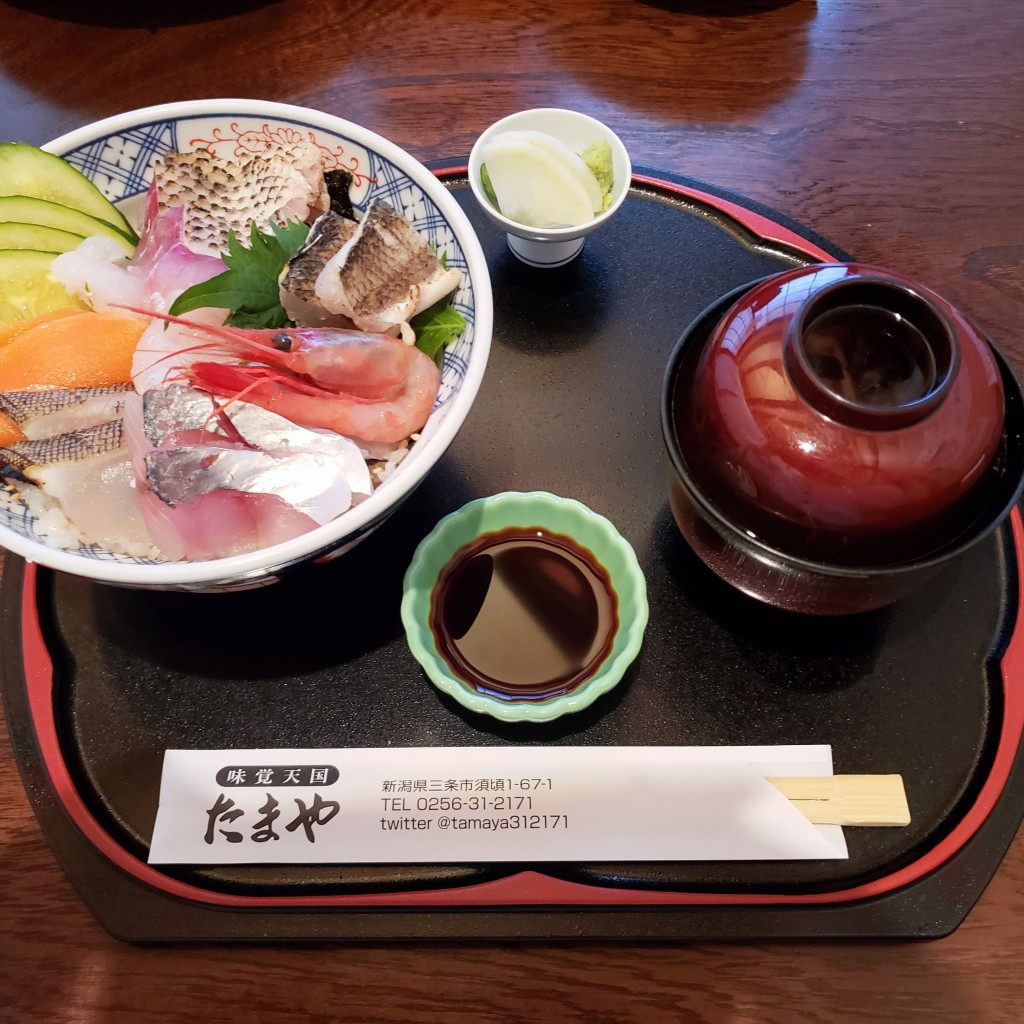 ユーザーが投稿した海鮮丼の写真 - 実際訪問したユーザーが直接撮影して投稿した須頃居酒屋味覚天国 たまやの写真
