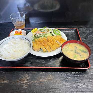 実際訪問したユーザーが直接撮影して投稿した筑摩定食屋太田や食堂の写真