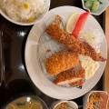 ミックスフライ定食Lunch - 実際訪問したユーザーが直接撮影して投稿した土岐ヶ丘定食屋大かまど飯 寅福 土岐プレミアムアウトレット店の写真のメニュー情報