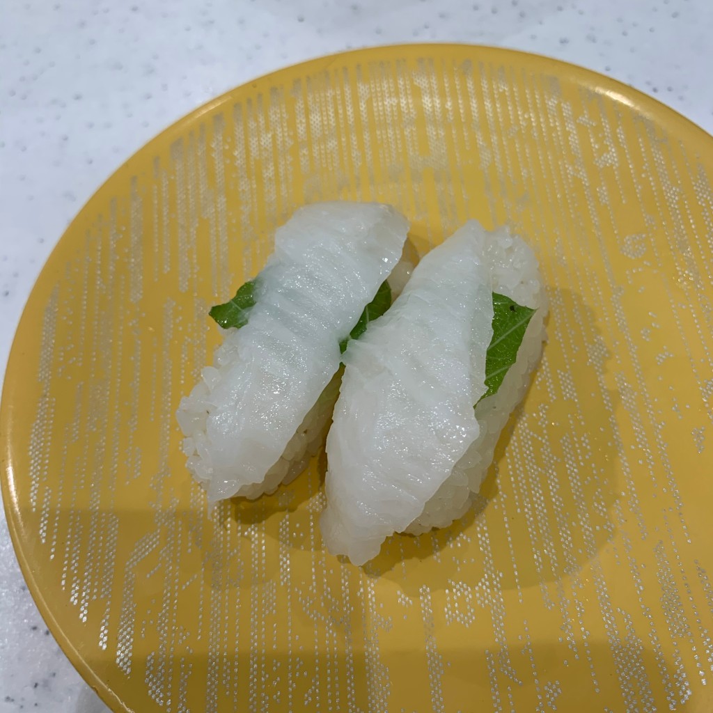 ユーザーが投稿したカレイの写真 - 実際訪問したユーザーが直接撮影して投稿した広大新開回転寿司かっぱ寿司 広島呉店の写真
