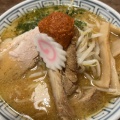 からしみそらーめん - 実際訪問したユーザーが直接撮影して投稿した鵜ノ子ラーメン専門店ちゃーしゅうや 武蔵 アピタ亀田店の写真のメニュー情報