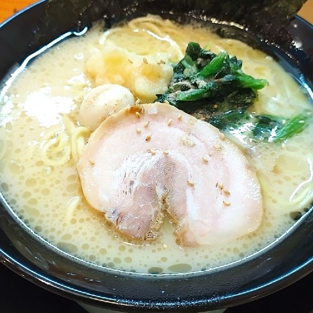 ユーザーが投稿した塩ラーメンの写真 - 実際訪問したユーザーが直接撮影して投稿した門田町大字黒岩ラーメン専門店横浜家系ラーメン 創心家の写真