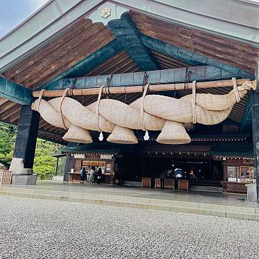 実際訪問したユーザーが直接撮影して投稿した大社町杵築東神社神楽殿の写真