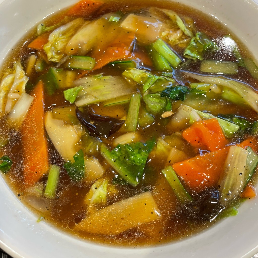 ユーザーが投稿した五目湯麺の写真 - 実際訪問したユーザーが直接撮影して投稿した宮町中華料理黄金の華 ララガーデン川口店の写真