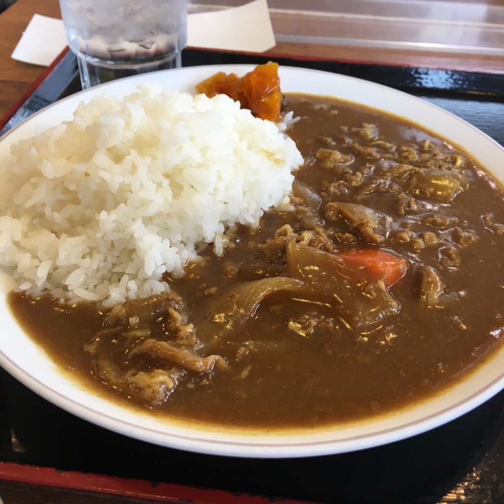 ユーザーが投稿したこく旨牛カレーの写真 - 実際訪問したユーザーが直接撮影して投稿した上甲子園定食屋ザめしや 上甲子園店の写真