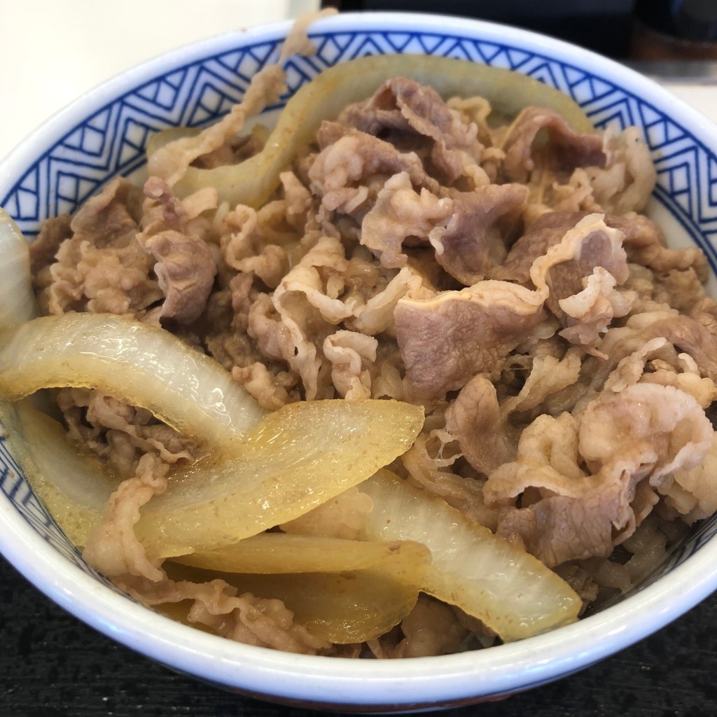 ユーザーが投稿した牛丼の写真 - 実際訪問したユーザーが直接撮影して投稿した三篠町牛丼吉野家 183号線広島三篠町店の写真