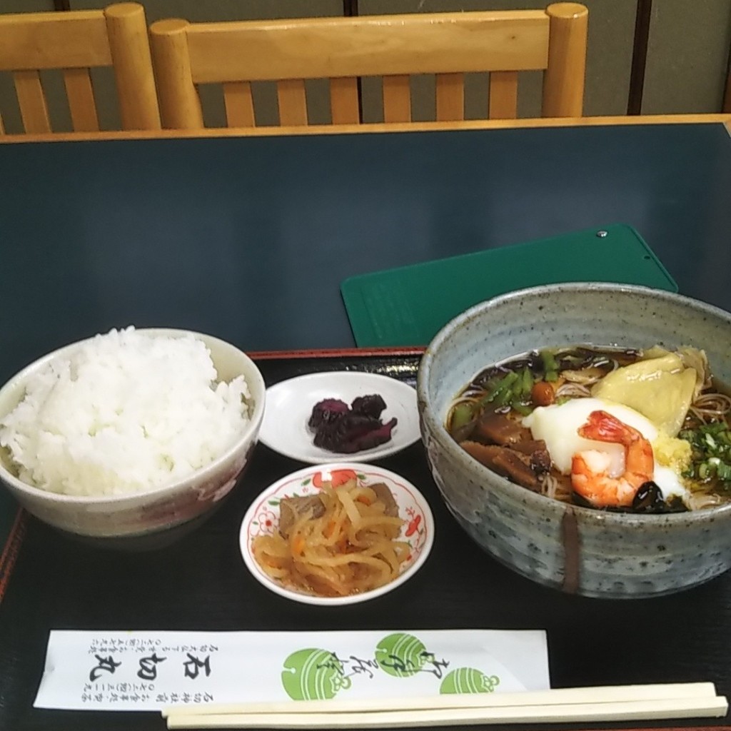 ユーザーが投稿したぶっかけそうめん定食(冷)の写真 - 実際訪問したユーザーが直接撮影して投稿した東石切町定食屋すずや×石切丸 石切神社前店の写真